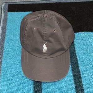 Grey Polo dad hat
